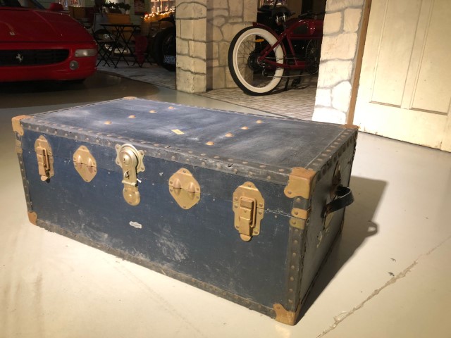 Houten koffer