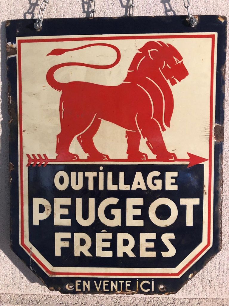 Outillage Peugeot Frères 1910