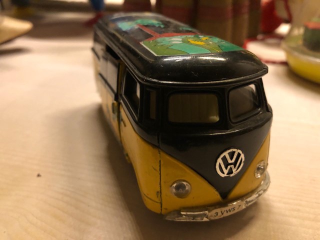 Miniatuur VW bus