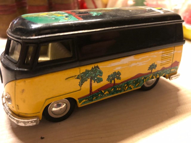 Miniatuur VW bus