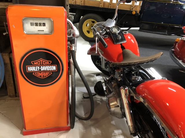 Benzinepomp Harley Davidson