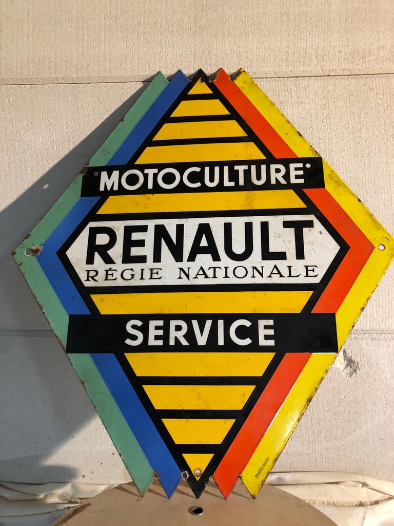 Motoculture Renault Service dubbelzijdig