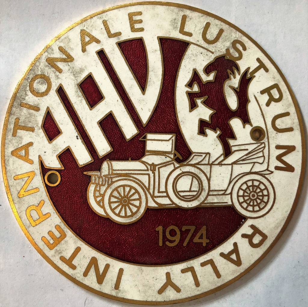 Badge Internationale Lustrum Rally 1974