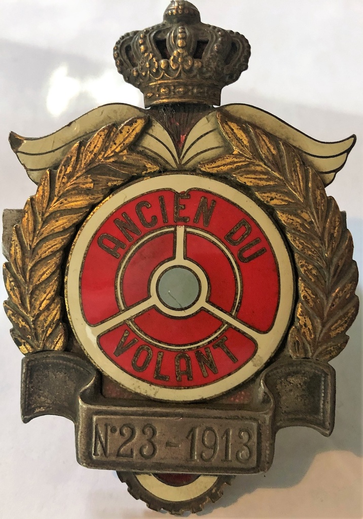 Badge Ancien du Volant N°23-1913