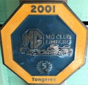 [4-00081] Badge MG Club Limburg 2001