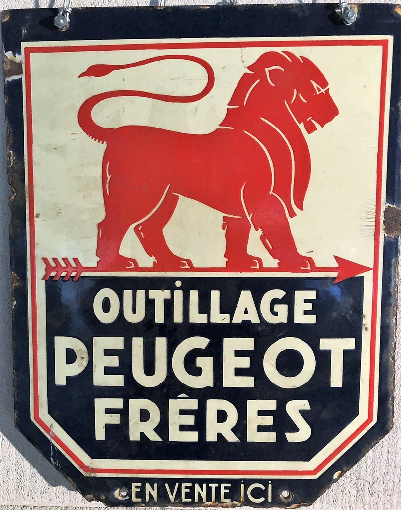 Outillage Peugeot Frères 1910
