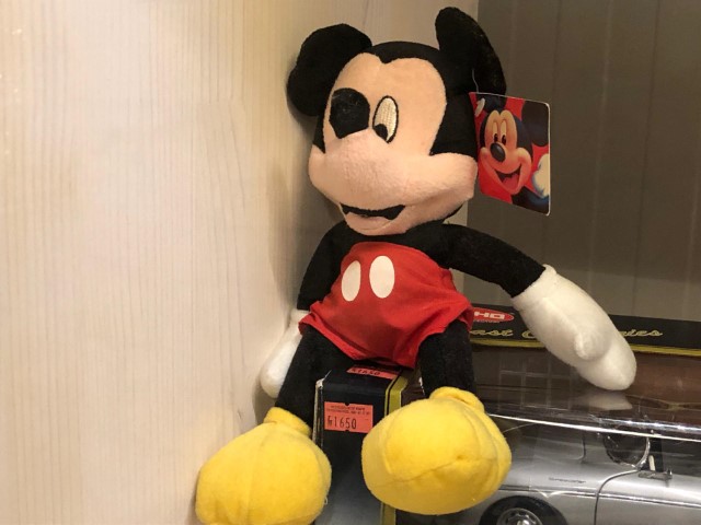 Mickey Mouse cuddly toy