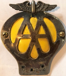 [4-00093] Badge AA 1906-1930