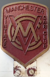 [4-00042] Badge Manchester Vintage car club