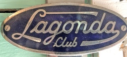 [4-00024] Badge Lagonda club