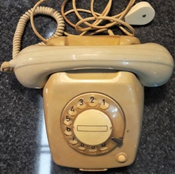 [1-00078] Telephone with dial